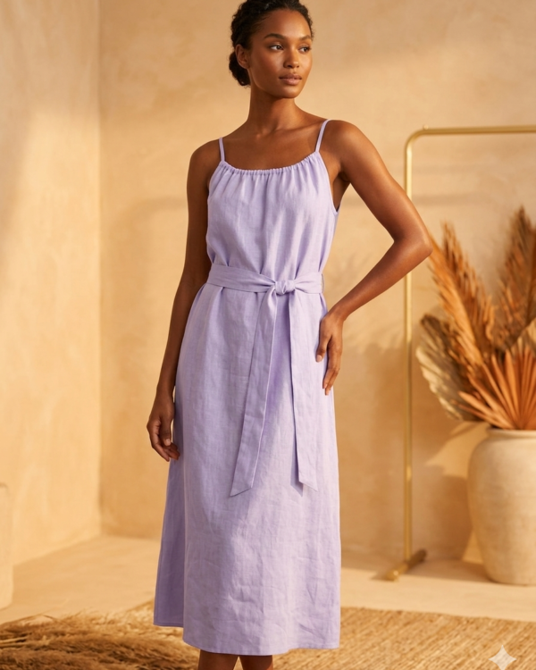 The Breezy Belted Sundress